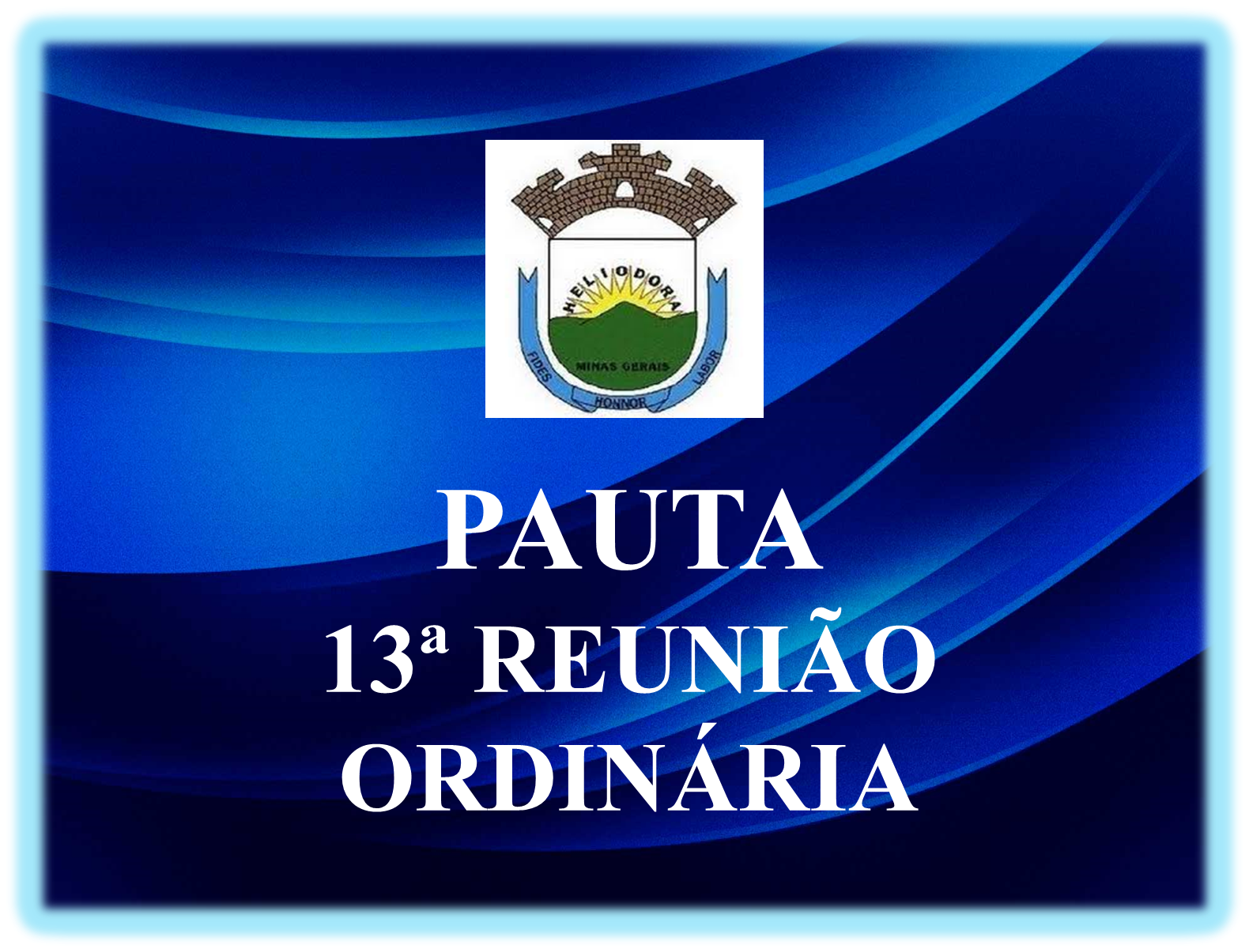 13ª REUNIÃO ORDINÁRIA  DA 2ª SESSÃO LEGISLATIVA DA 19ª LEGISLATURA