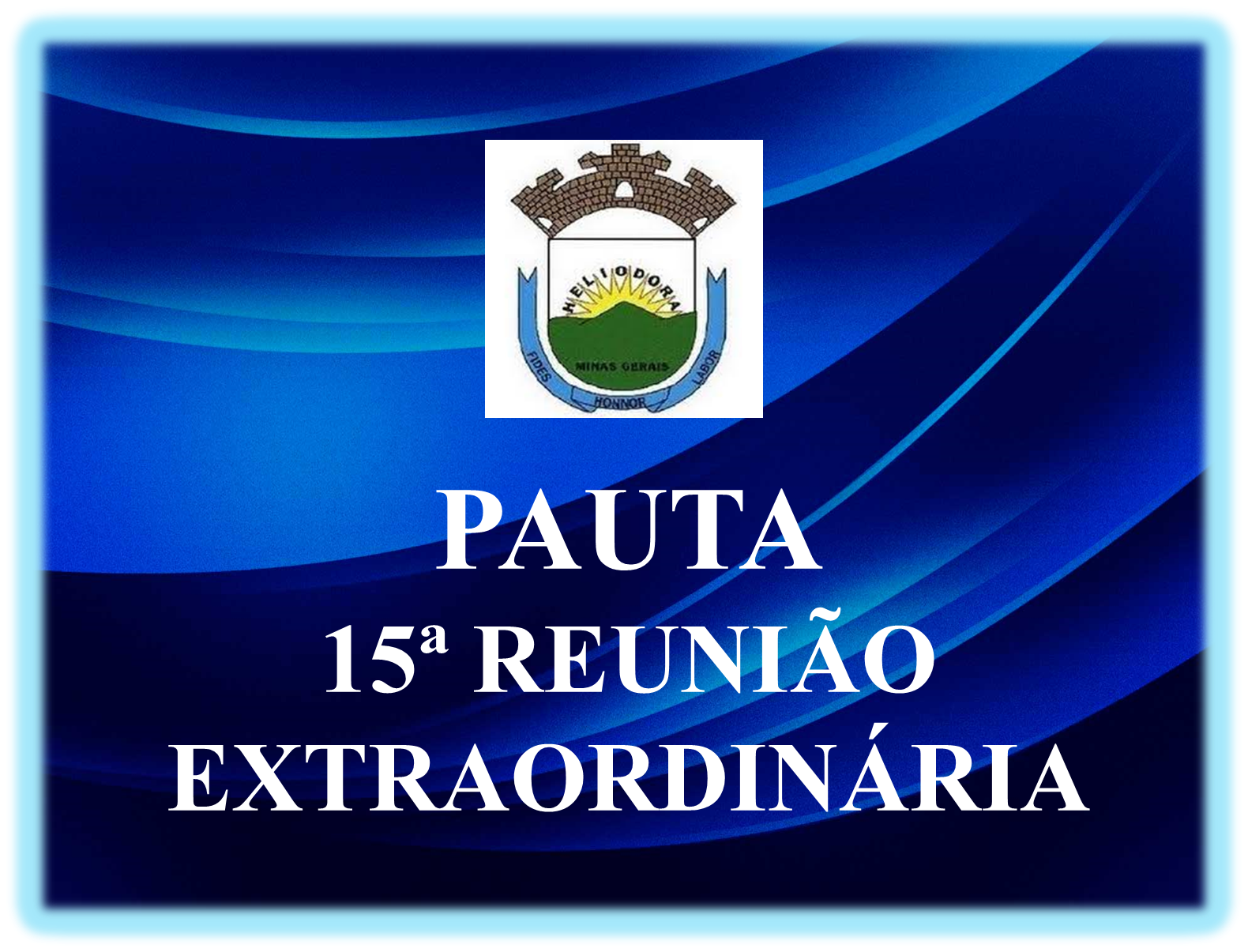 15ª REUNIÃO EXTRAORDINÁRIA DA 2ª SESSÃO LEGISLATIVA DA 19ª LEGISLATURA