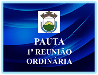 1ª REUNIÃO ORDINÁRIA  DA 3ª SESSÃO LEGISLATIVA DA 19ª LEGISLATURA