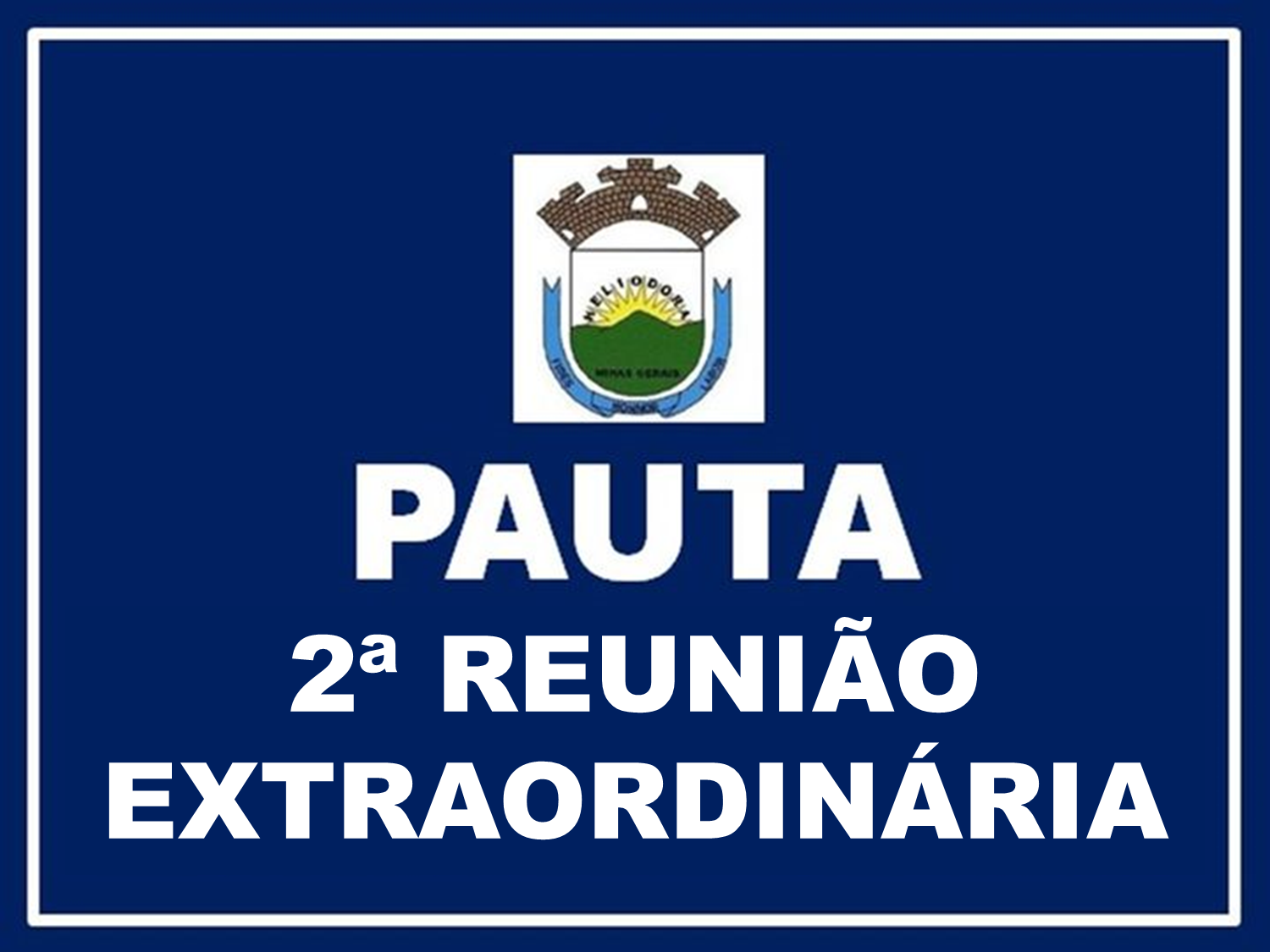 2ª REUNIÃO EXTRAORDINÁRIA DA 2ª SESSÃO LEGISLATIVA DA 19ª LEGISLATURA