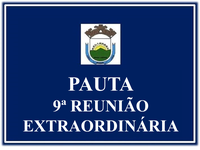 9ª REUNIÃO EXTRAORDINÁRIA DA 2ª SESSÃO LEGISLATIVA DA 19ª LEGISLATURA